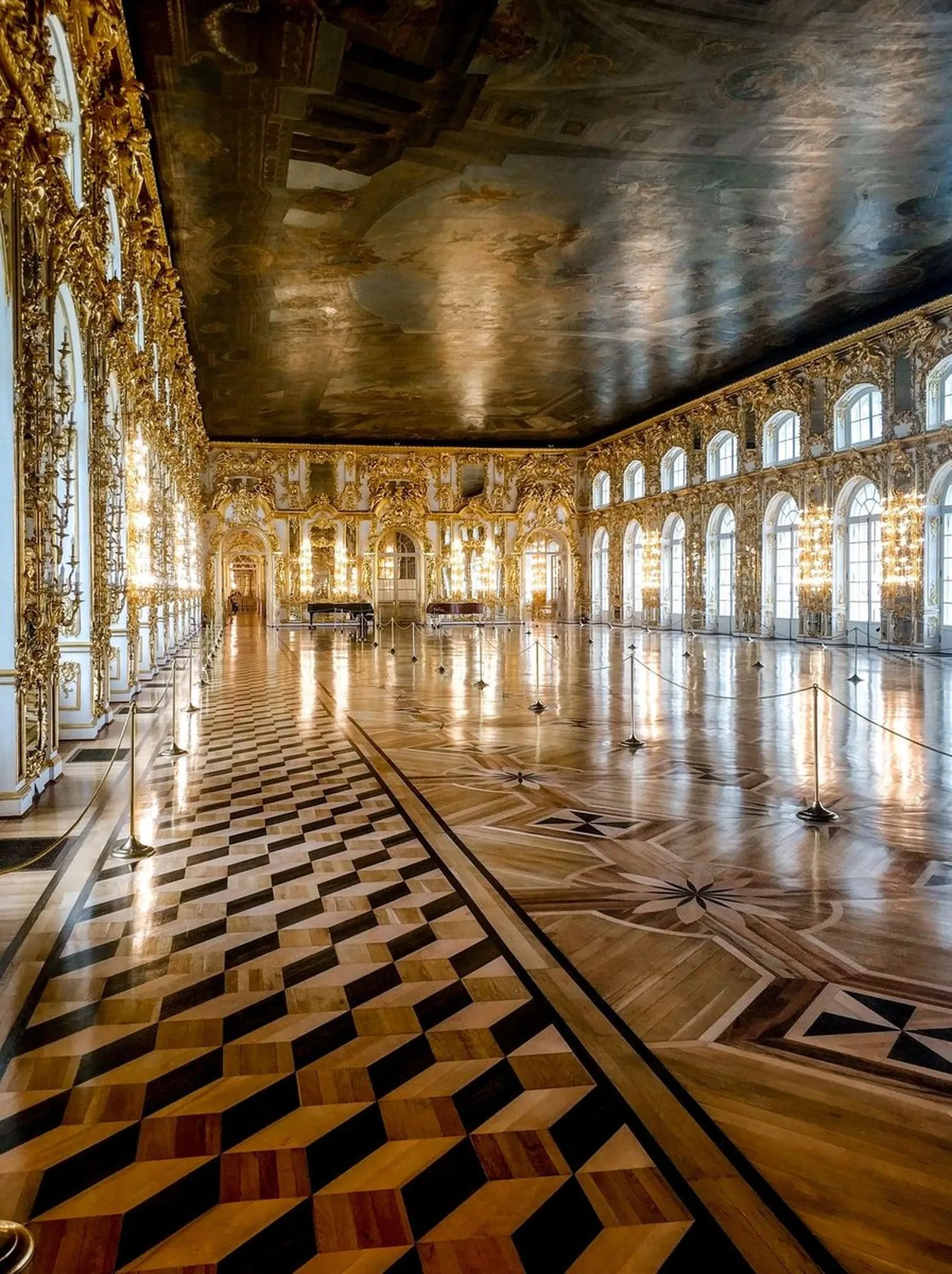 Царское Село. Екатерининский дворец (Янтарная комната) — фото 3